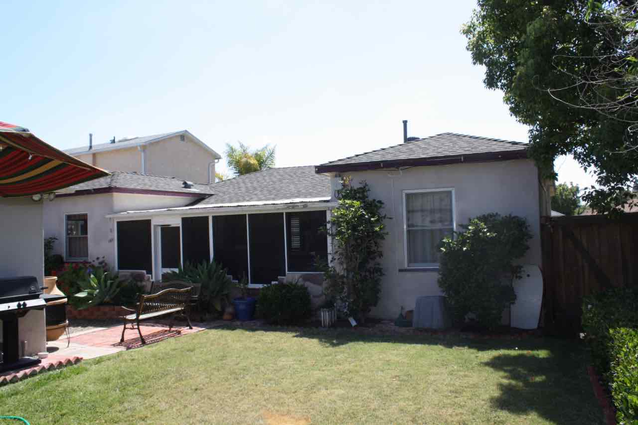 Sunroom between Existing Home Mission Viejo